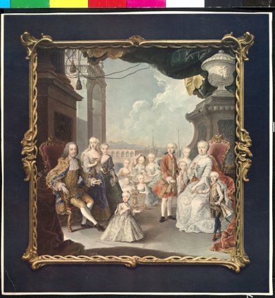 Imperatrice romana tedesca 1717 - 1780 Maria Teresa da Artist Unknown