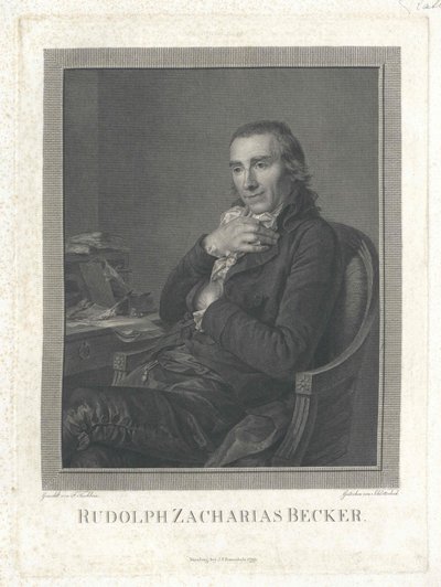 Rudolf Zachariah Becker da Artist Unknown