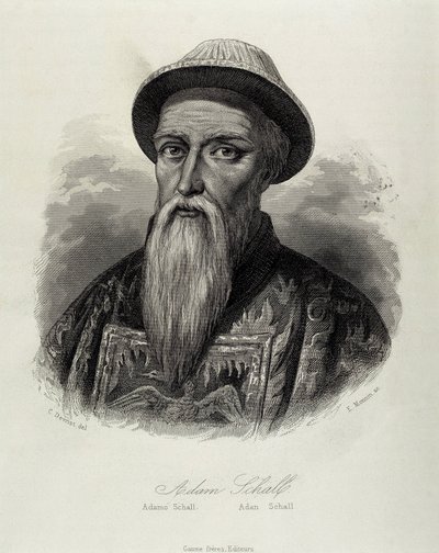 SCHALL VON BELL, Adam (1591-1661). Gesuita e astronomo tedesco. Trascorse la maggior parte della sua vita come missionario in Cina e divenne consigliere dell