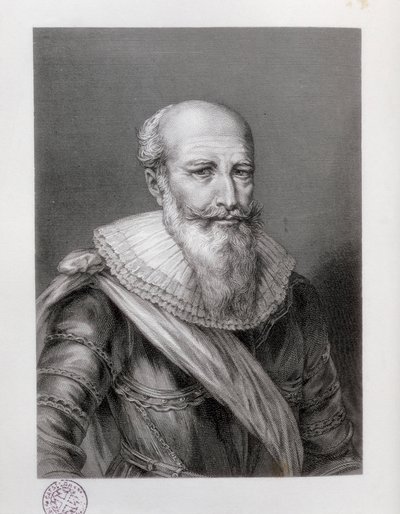 SULLY, Maximilian di Bethune, duca di (1560-1641). Statista inglese. Incisione. SPAGNA. CATALOGNA. Barcellona. Biblioteca de Catalunya (Biblioteca Nazionale di Catalogna) da Artist Unknown