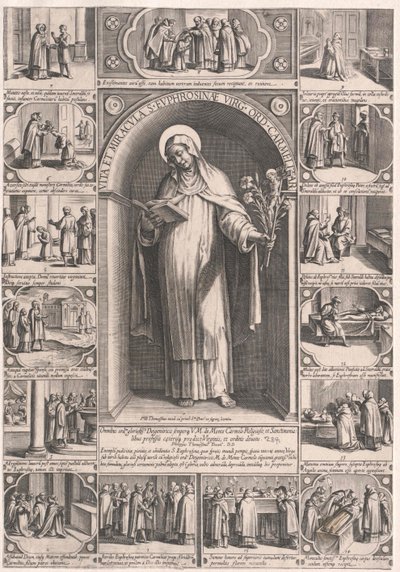 Santa Eufrosina di Alessandria da Artist Unknown