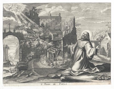 San Francesco di Paola da Artist Unknown