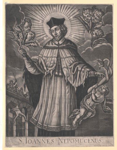 San Giovanni di Pomuk da Artist Unknown