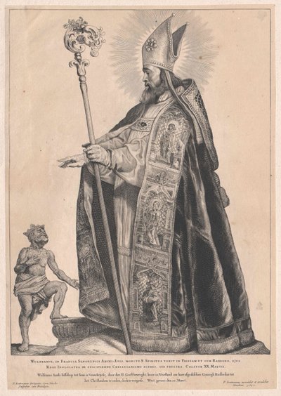 San Wulfram di senior da Artist Unknown