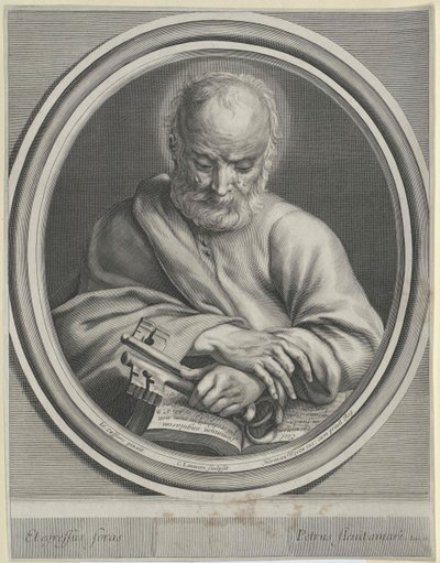 Il santo apostolo Pietro da Artist Unknown