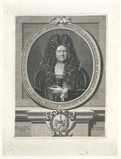 Sigismondo Elia Holzschuher di Aspach e Thalheim da Artist Unknown