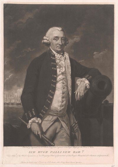 Sir Hugh 1° baronetto Palliser da Artist Unknown