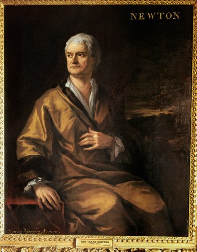 Sir Isaac Newton (dipinto) da Artist Unknown