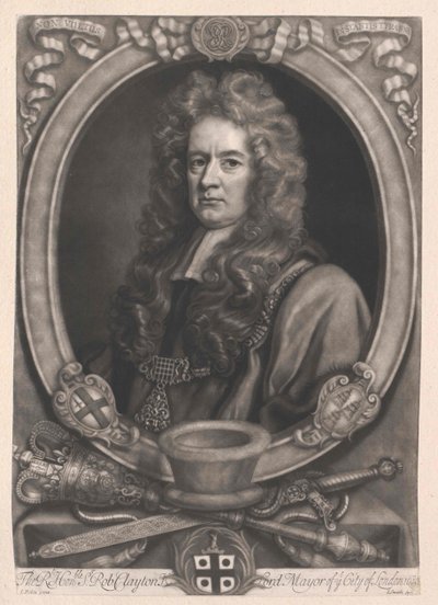 Sir Robert Clayton da Artist Unknown