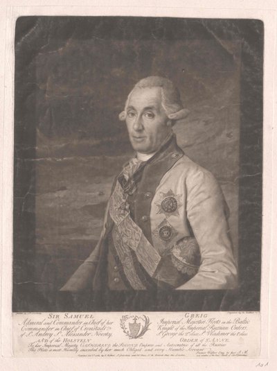 Sir Samuel Greig da Artist Unknown
