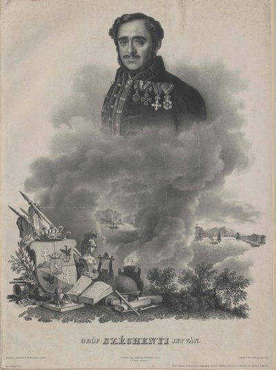 Conte Stefano Széchenyi e Felsoe-Vidék da Artist Unknown