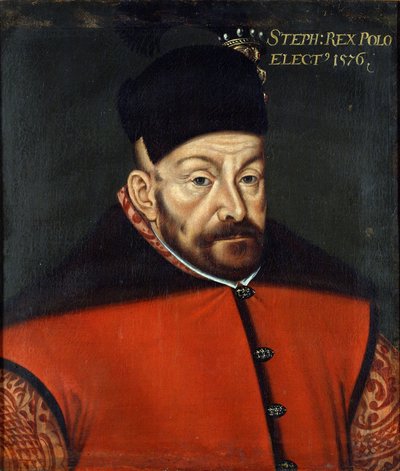 Stefano I Bathory (1533-1586) da Artist Unknown