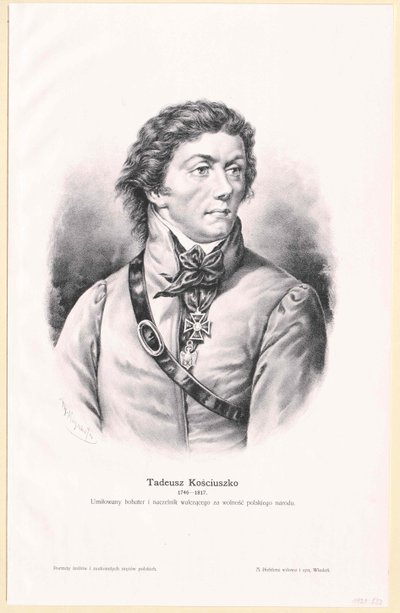 Tadeusz Kosciusko da Artist Unknown