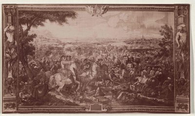 Il sollievo di Vienna nel 1683 - Arazzo Gobelin nella "Ritterstube" del Palazzo Hofburg di Vienna da Artist Unknown