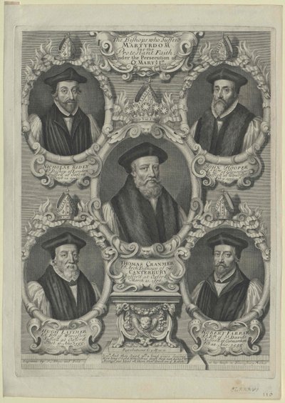 Thomas Cranmer da Artist Unknown