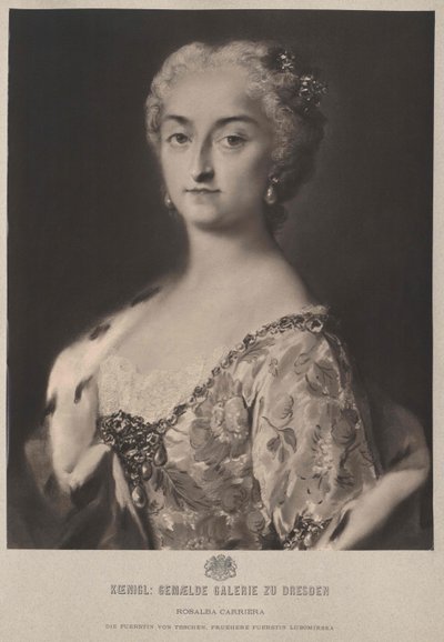 Ursula Catherine Lubomirski da Artist Unknown