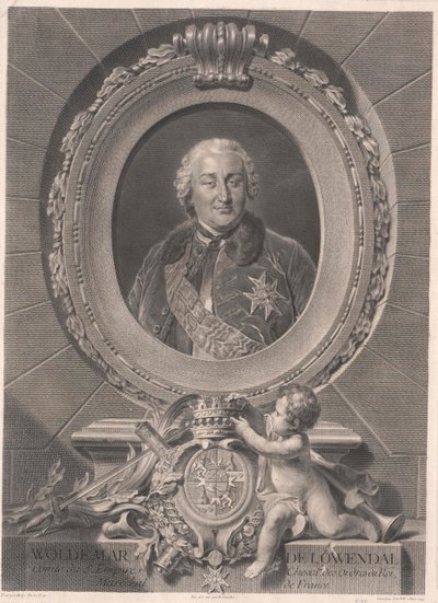 Valdemar conte Loewendal da Artist Unknown