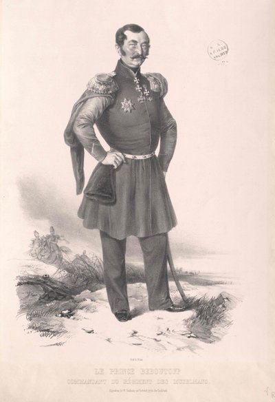 Vasily Osipov Conte Bebutov da Artist Unknown