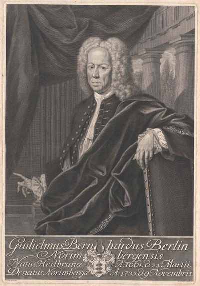 Wilhelm Bernard Berlin da Artist Unknown