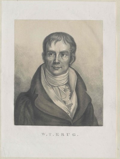 Wilhelm Traugott Krug da Artist Unknown