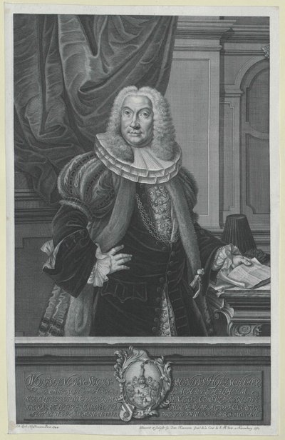 Wolfgang Sigismund Holzschuher da Artist Unknown