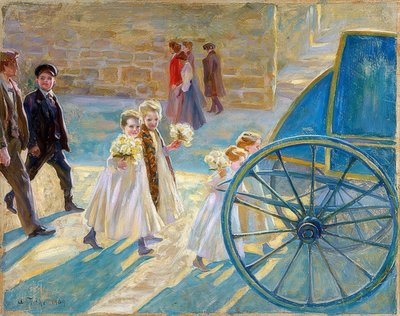 Funerale di un bambino da Arturo Fittke