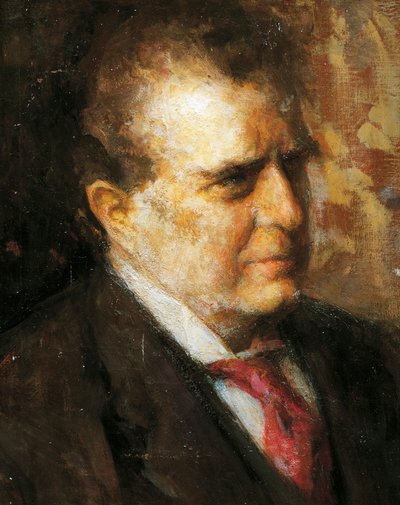 Ritratto di Pietro Mascagni da Arturo Rietti