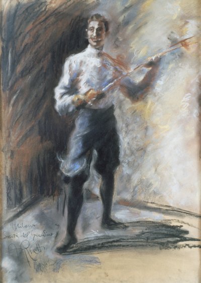 Il maestro di scherma Weisi da Arturo Rietti
