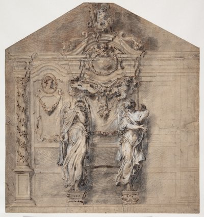Progetto per un confessionale da Artus Quellinus d.Y.