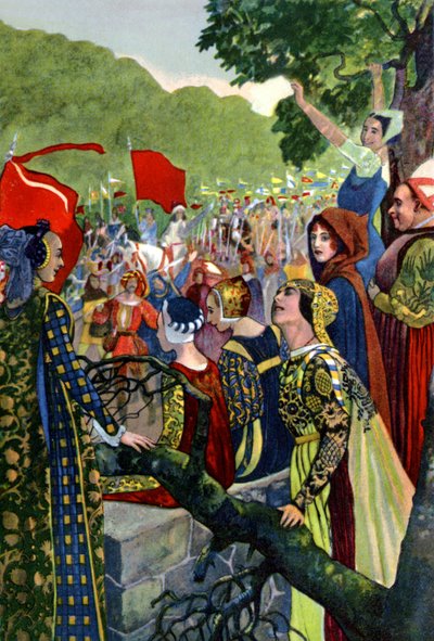 Tutto è bene quel che finisce bene, opera di William Shakespeare, c.1880 da Artus Scheiner