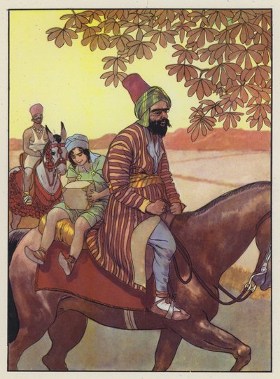 Illustrazione per I Viaggi di Gulliver di Jonathan Swift da Artus Scheiner