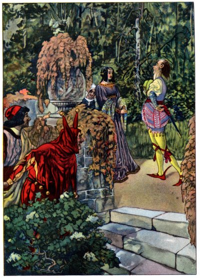 La dodicesima notte, opera di William Shakespeare, c.1880 (stampa) da Artus Scheiner