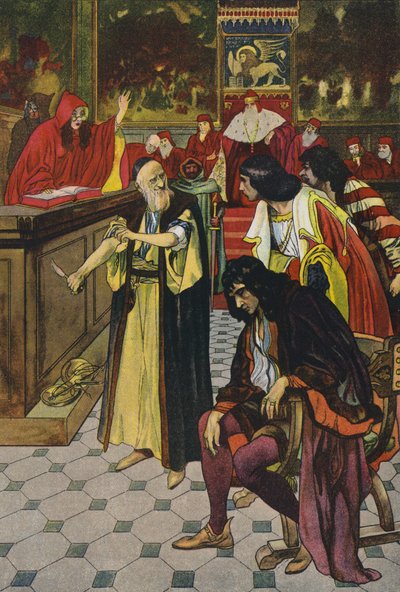 Il Mercante di Venezia di William Shakespeare da Artus Scheiner