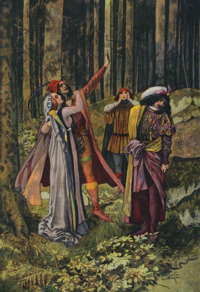 I Due Gentiluomini di Verona di William Shakespeare da Artus Scheiner