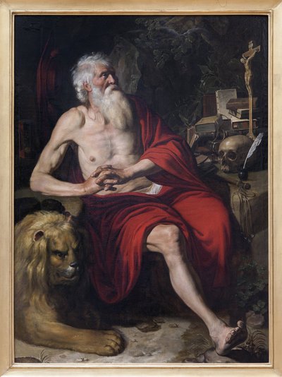 San Girolamo che medita da Artus Wolfaerts or Wolffort