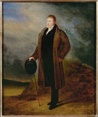 Il generale Marie Paul marchese de Lafayette ... (dipinto su tela) da Ary Scheffer