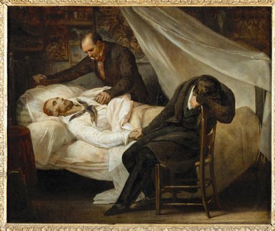 La morte di Gericault ... da Ary Scheffer
