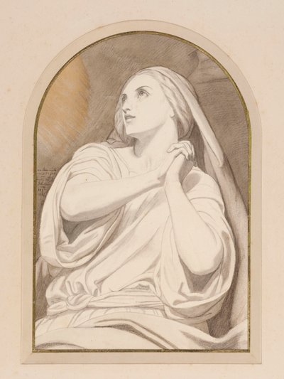 Maria Maddalena in estasi, c.1858 da Ary Scheffer