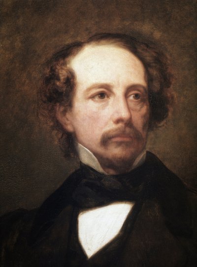 Ritratto di Charles Dickens, scrittore britannico (dettaglio) da Ary Scheffer