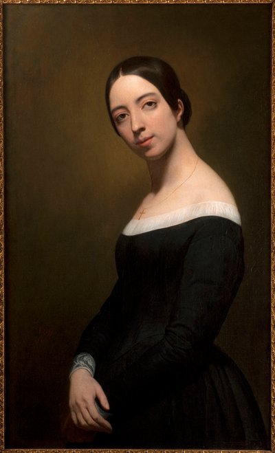 Ritratto della cantante e compositrice Pauline Viardot da Ary Scheffer