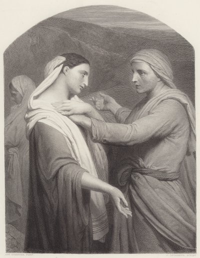 Ruth e Naomi da Ary Scheffer