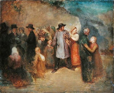 Scena di un esodo, c.1858 da Ary Scheffer