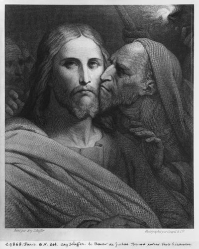 Il Bacio di Giuda da Ary Scheffer