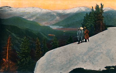 Guardando giù dal Monte Rainier, c1916 da Asahel Curtis