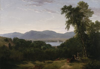 Beacon Hills sul fiume Hudson, 1852 da Asher Brown Durand