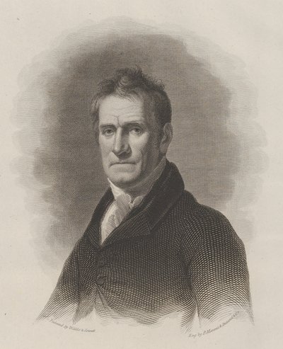 Cadwallader David Colden, sindaco di New York City da Asher Brown Durand
