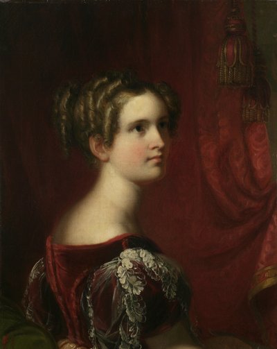 Testa ideale: un suggerimento dalla vita, 1836 da Asher Brown Durand