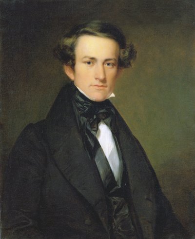 John William Casilear (1811-98), c.1840 da Asher Brown Durand