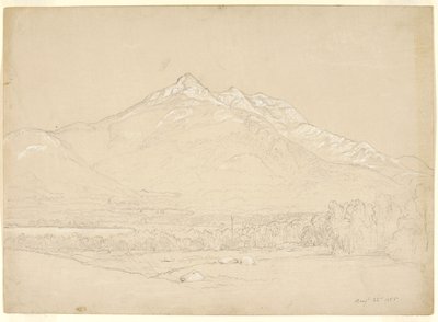 Monte Chocorua, New Hampshire, 1855 da Asher Brown Durand
