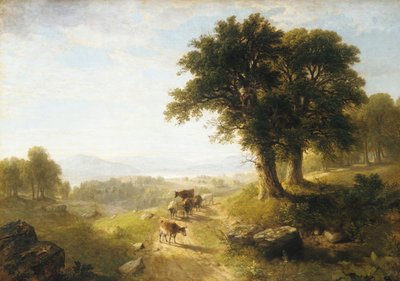 Scena Fluviale da Asher Brown Durand